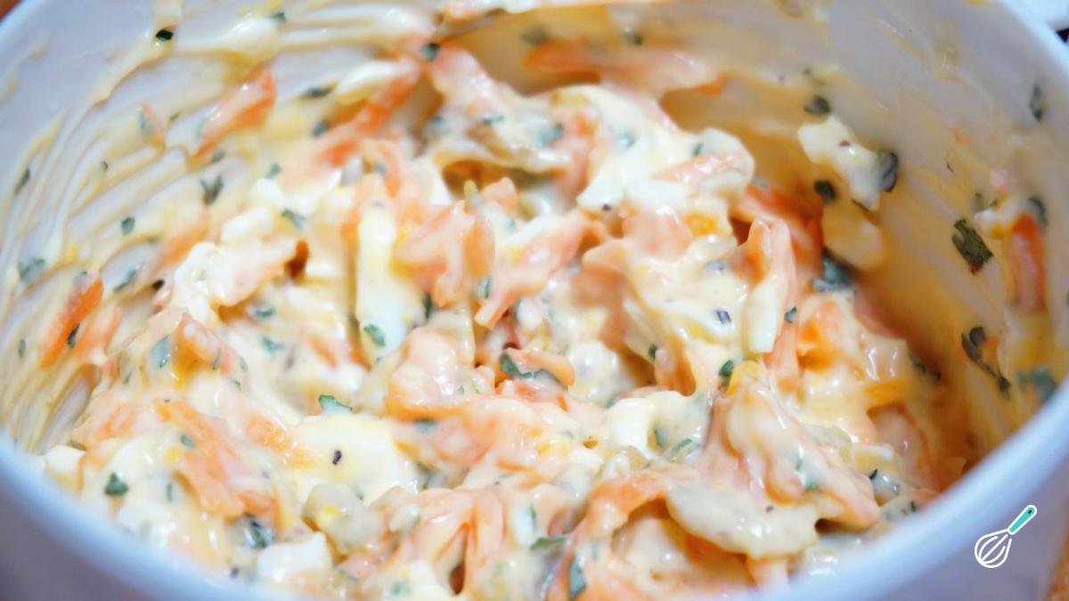 Receita de Molho tártaro com cenoura