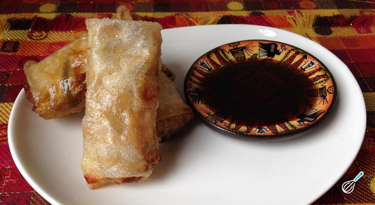 Receita de Rolinhos vietnamitas fritos
