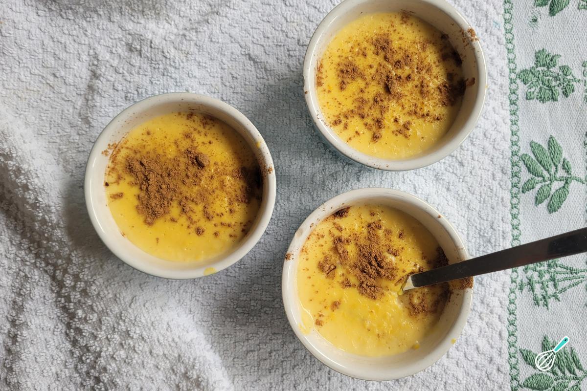 Receita de Curau de milho em lata