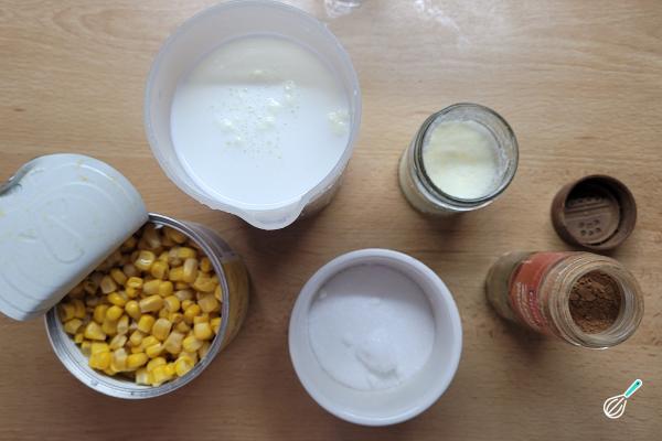 Receita de Curau de milho em lata - Passo 1