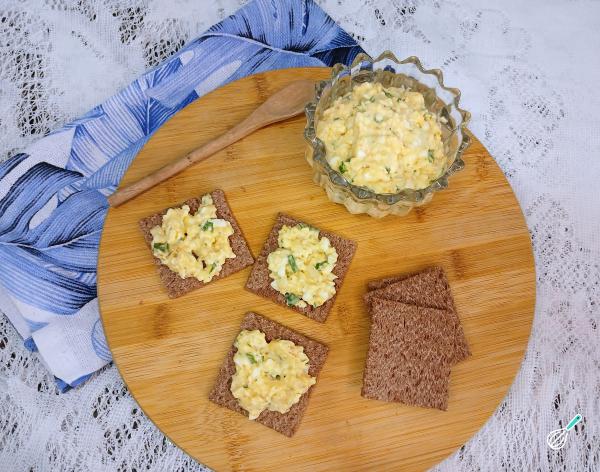 Receita de Patê de ovo fit