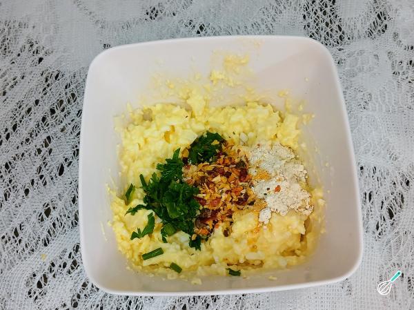 Receita de Patê de ovo fit - Passo 5