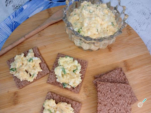 Receita de Patê de ovo fit - Passo 6