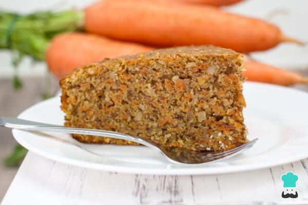 Receita de Bolo de cenoura estilo americano