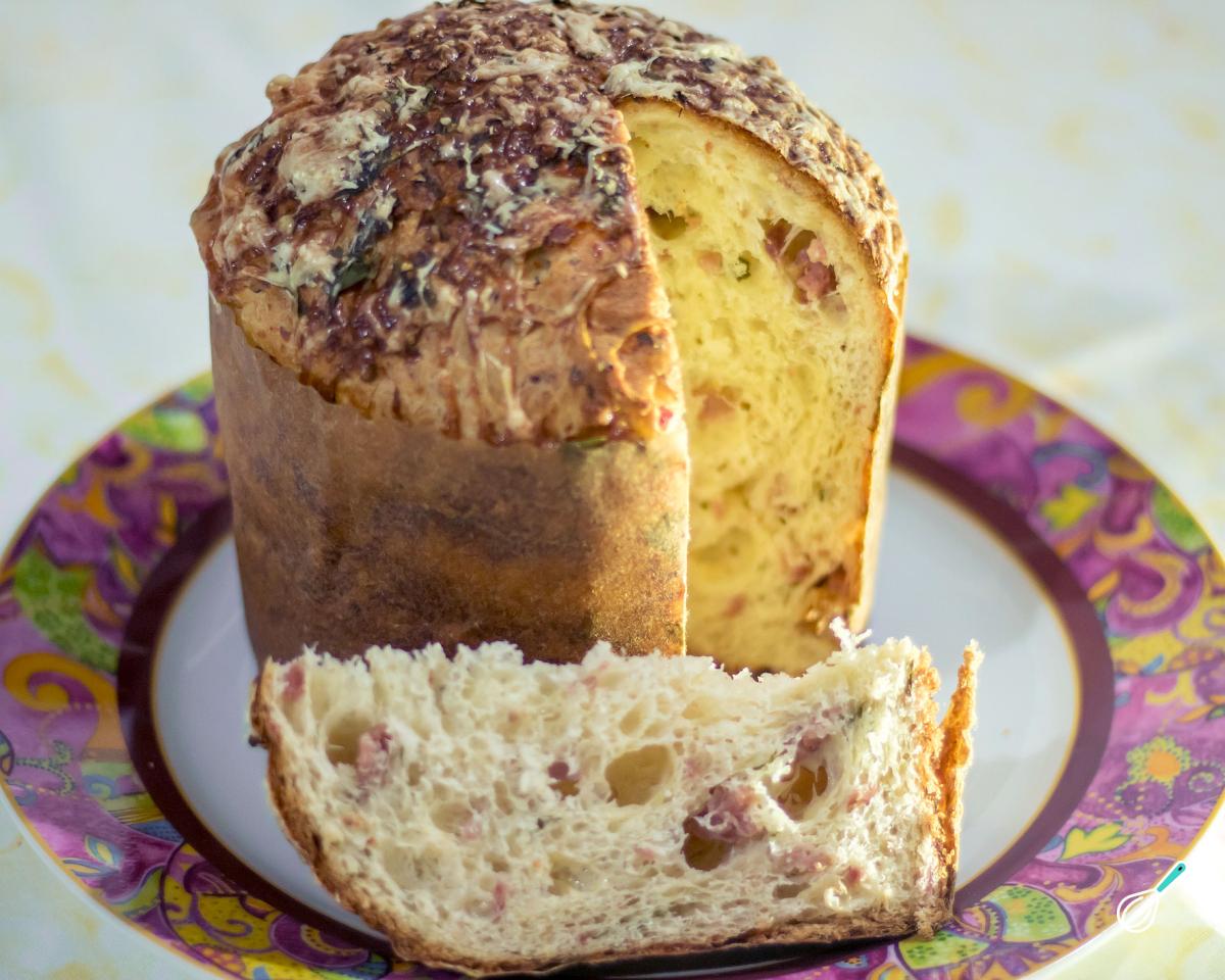 Receita de Panetone salgado