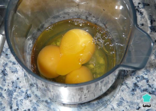 Receita de Bolo de maracujá no liquidificador - Passo 1