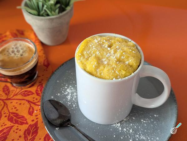Receita de Bolo de milho de caneca