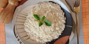 Receita de Risoto de queijo brie