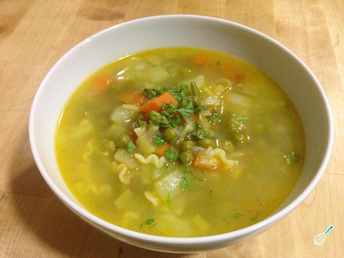 Receita de Sopa minestrone