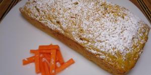 Bolo de cenoura vegano sem glúten