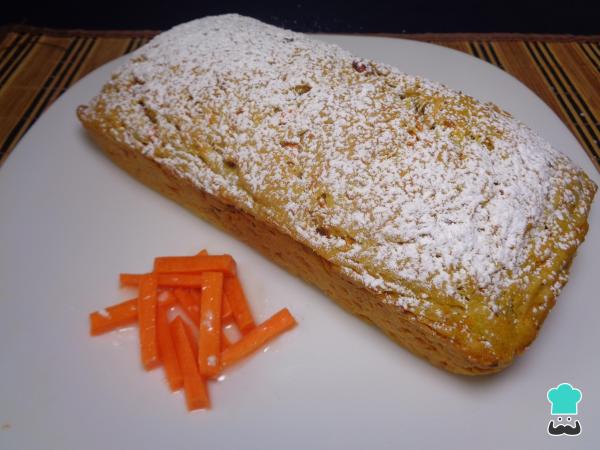 Receita de Bolo de cenoura vegano sem glúten