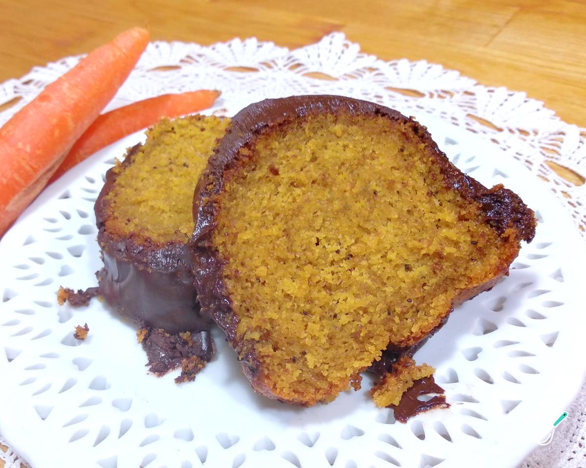 Receita de Bolo de cenoura com polvilho doce