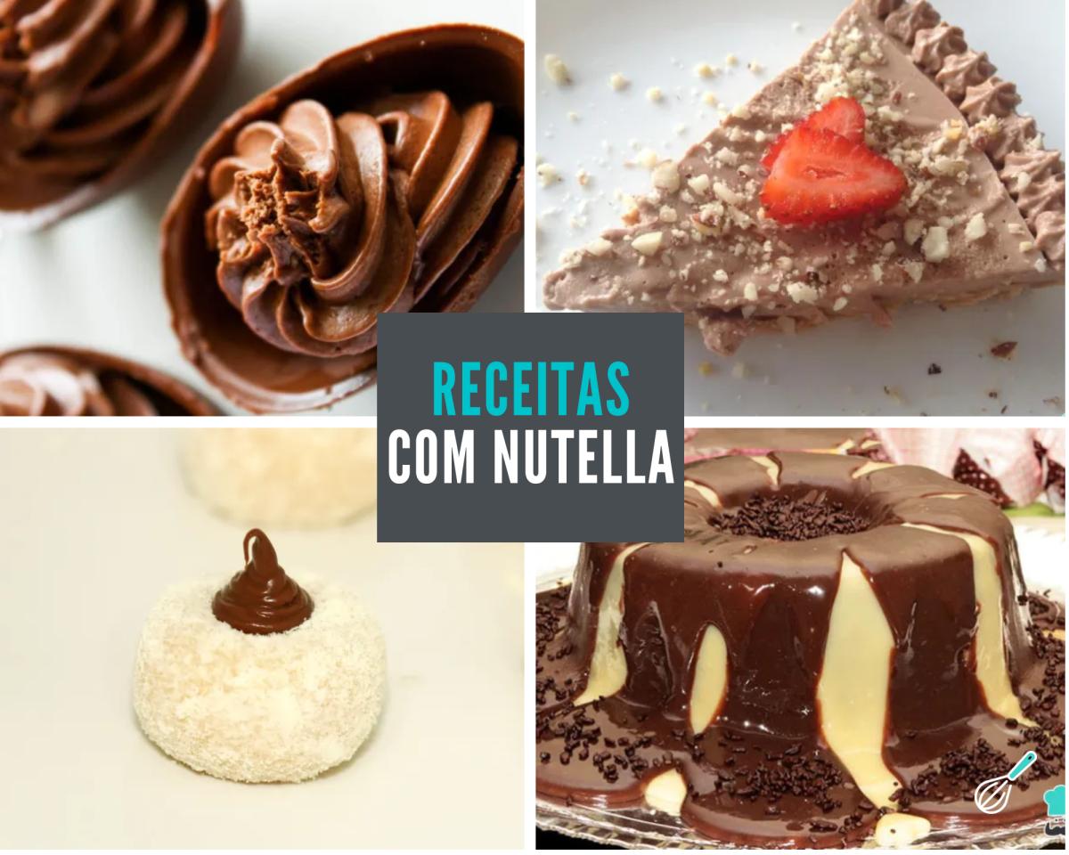 Receitas com Nutella: sugestões para quem ama este doce