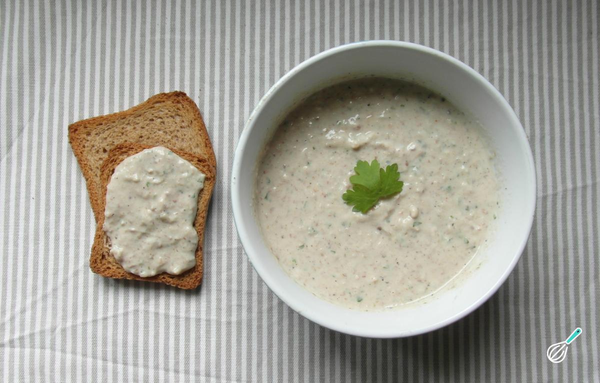 Receita de Patê de sardinha com iogurte natural