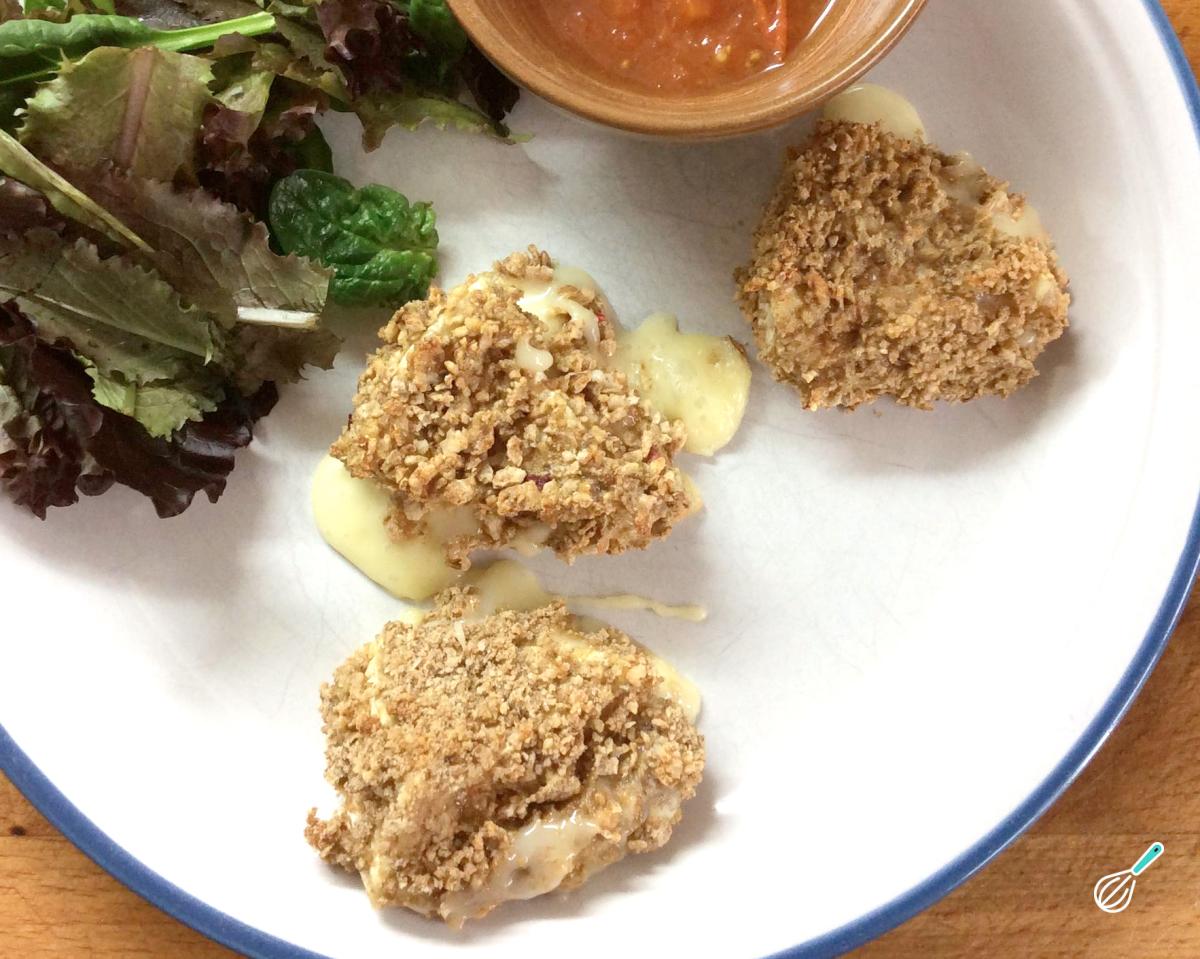 Receita de Queijo camembert empanado