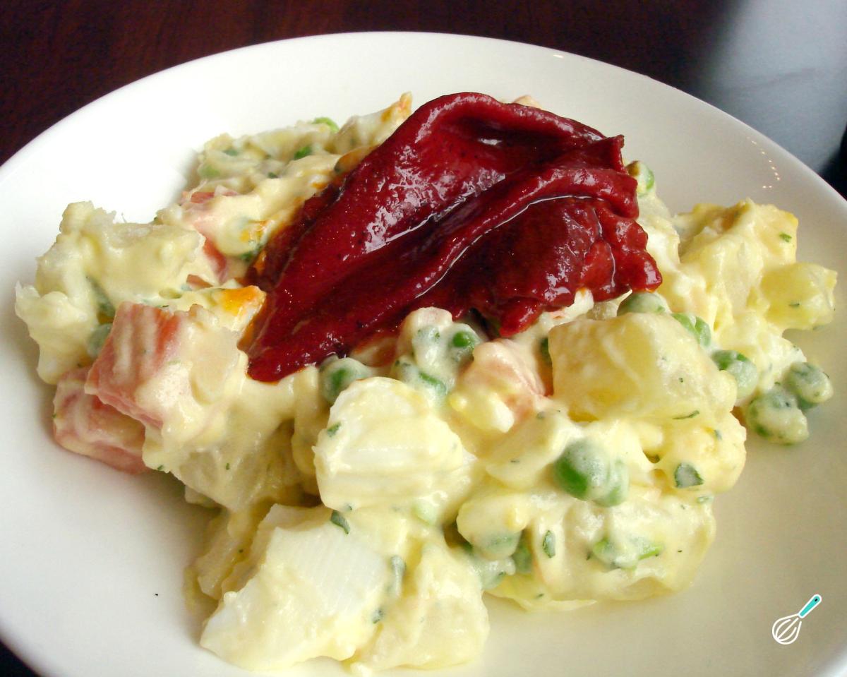 Receita de Salada de maionese para churrasco