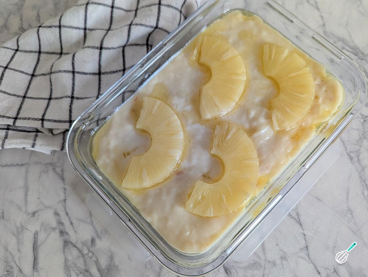 Receita de Doce cremoso de abacaxi