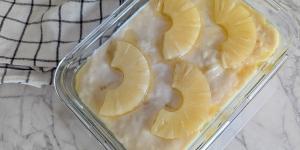 Receita de Doce cremoso de abacaxi