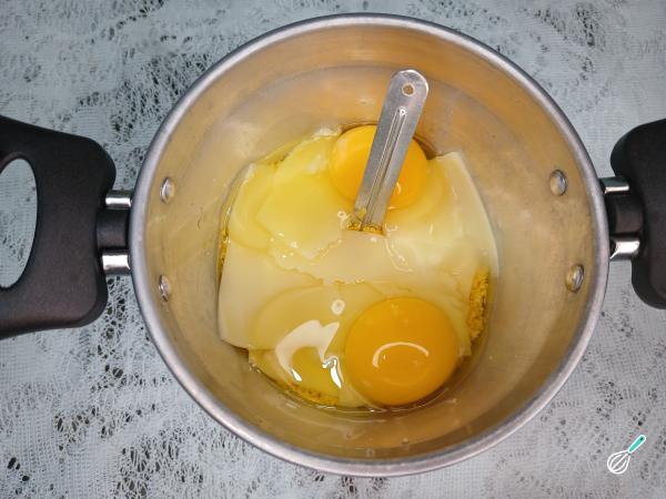 Receita de Cuscuz com ovo e queijo - Passo 4