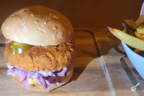 Receita de Hambúrguer de frango com aveia - Passo 8