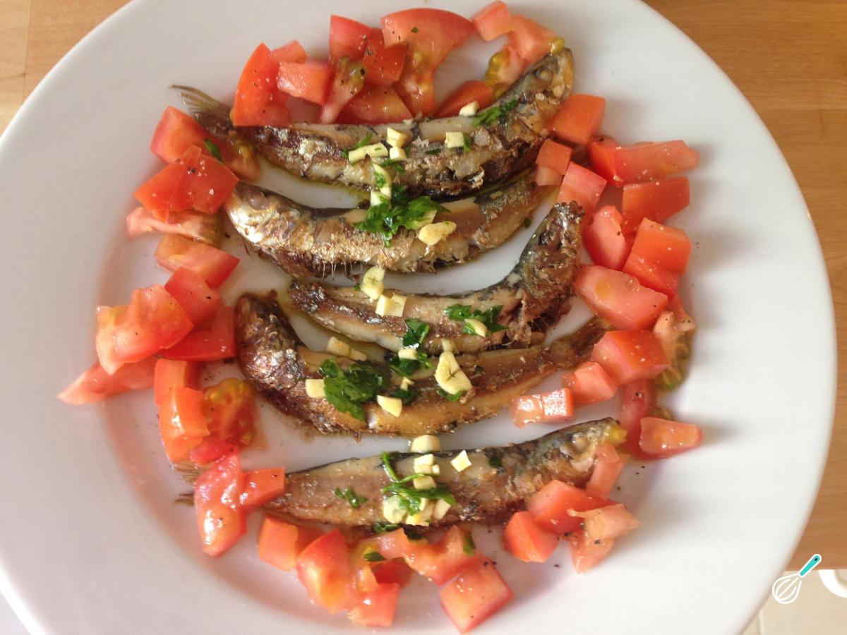 Receita de Sardinha assada na chapa