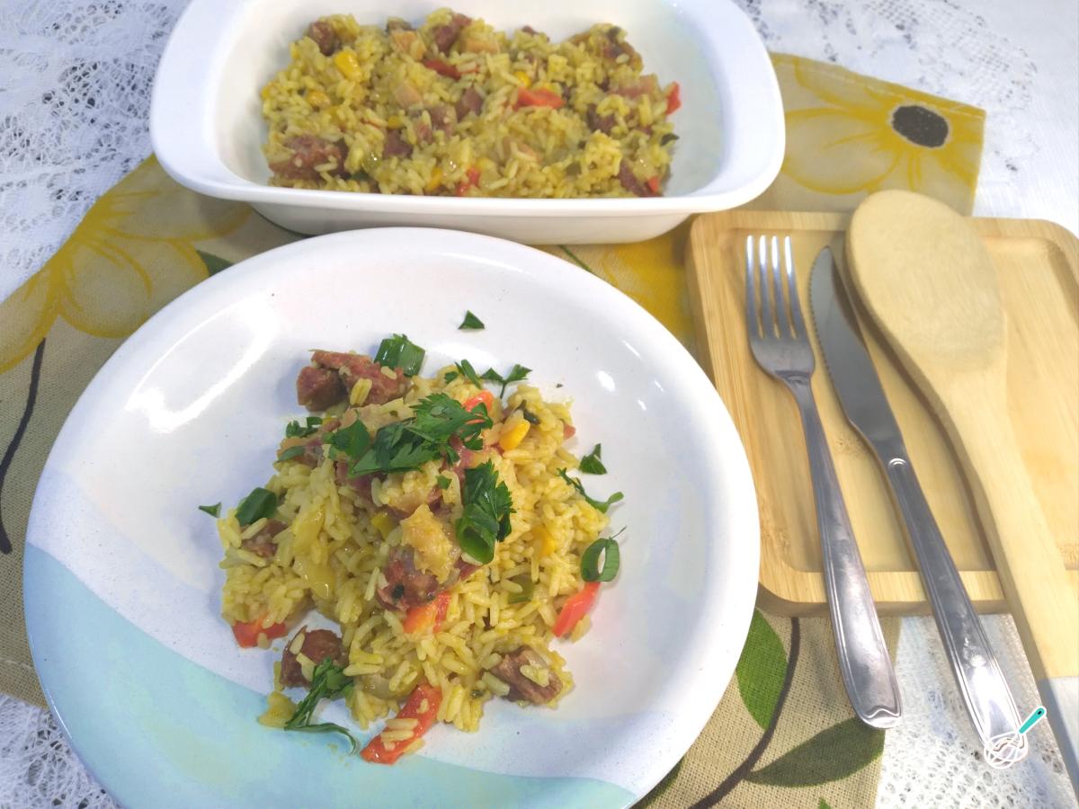 Receita de Arroz Maria Isabel