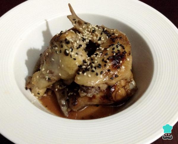 Receita de Asinha de frango com shoyu