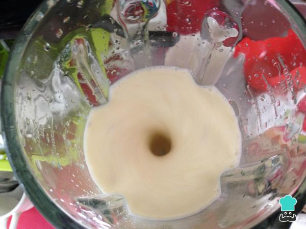 Milkshake de Banana e maçã - Passo 4