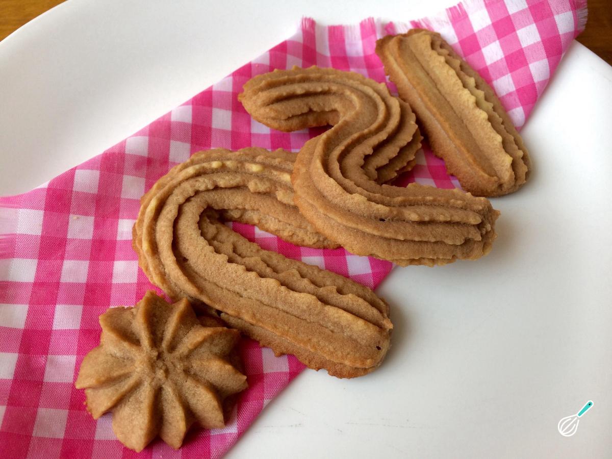 Receita de Biscoito amanteigado de chocolate