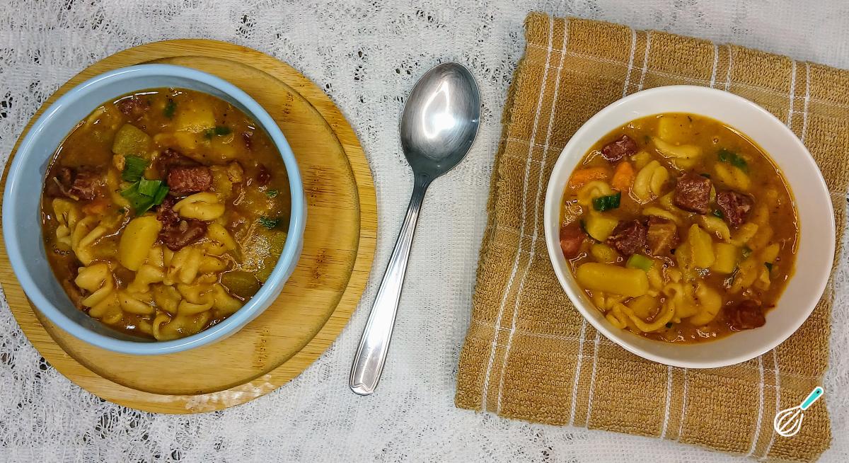 Receita de Sopa de charque na panela de pressão