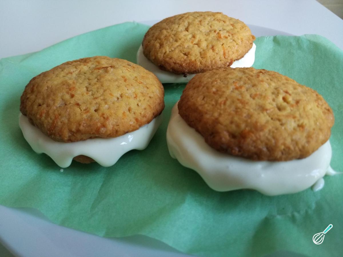 Receita de Biscoito de cenoura recheado