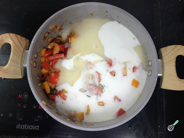 Receita de Bobó de palmito - Passo 7