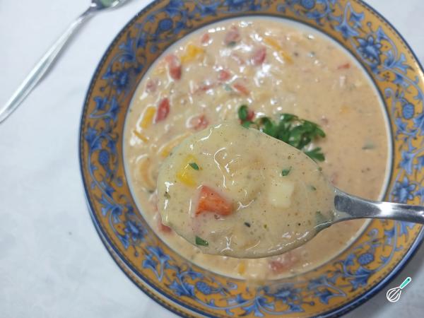 Receita de Bobó de palmito - Passo 9