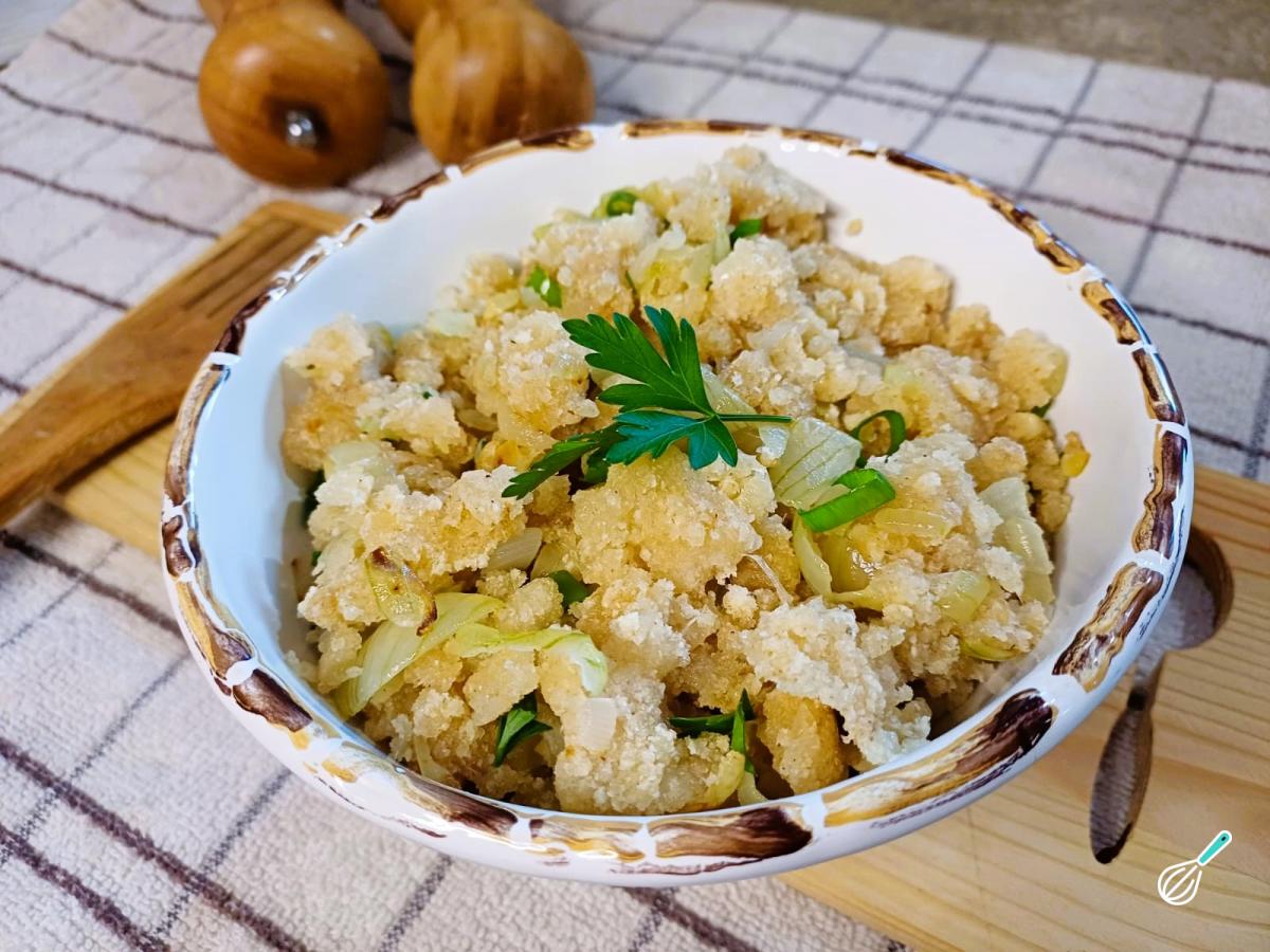 Receita de Farofa d'água