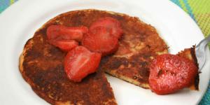 Receita de Panqueca de banana paleo