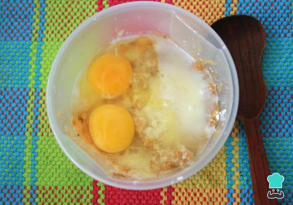 Receita de Panqueca de banana paleo - Passo 3