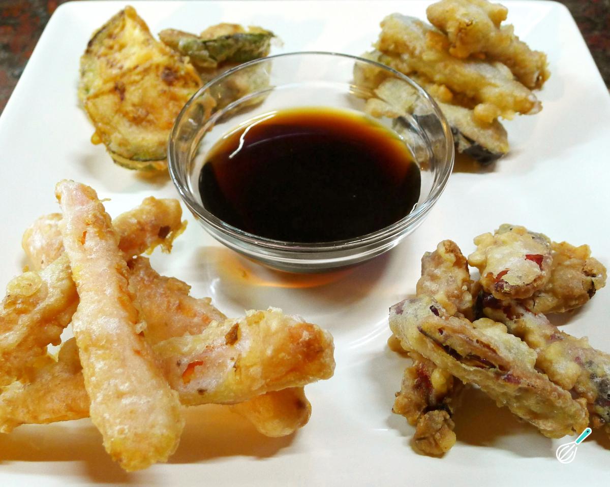 Receita de Legumes fritos japonês