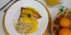 Receita de Peixe ao molho de laranja