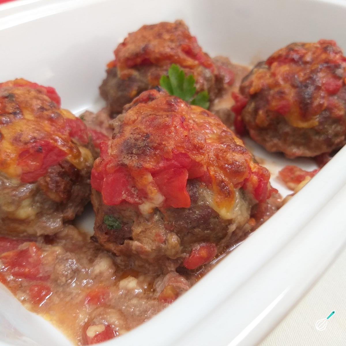 Receita de Polpetone à parmegiana no forno