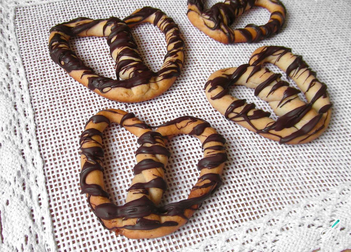 Receita de Pretzel de chocolate
