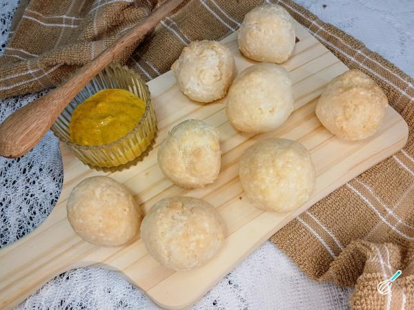 Receita de Pãozinho de tapioca simples