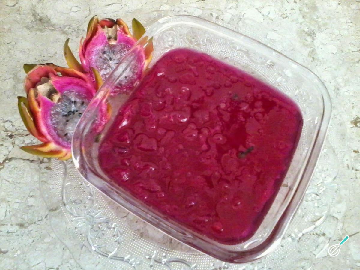 Receita de Geleia de pitaya