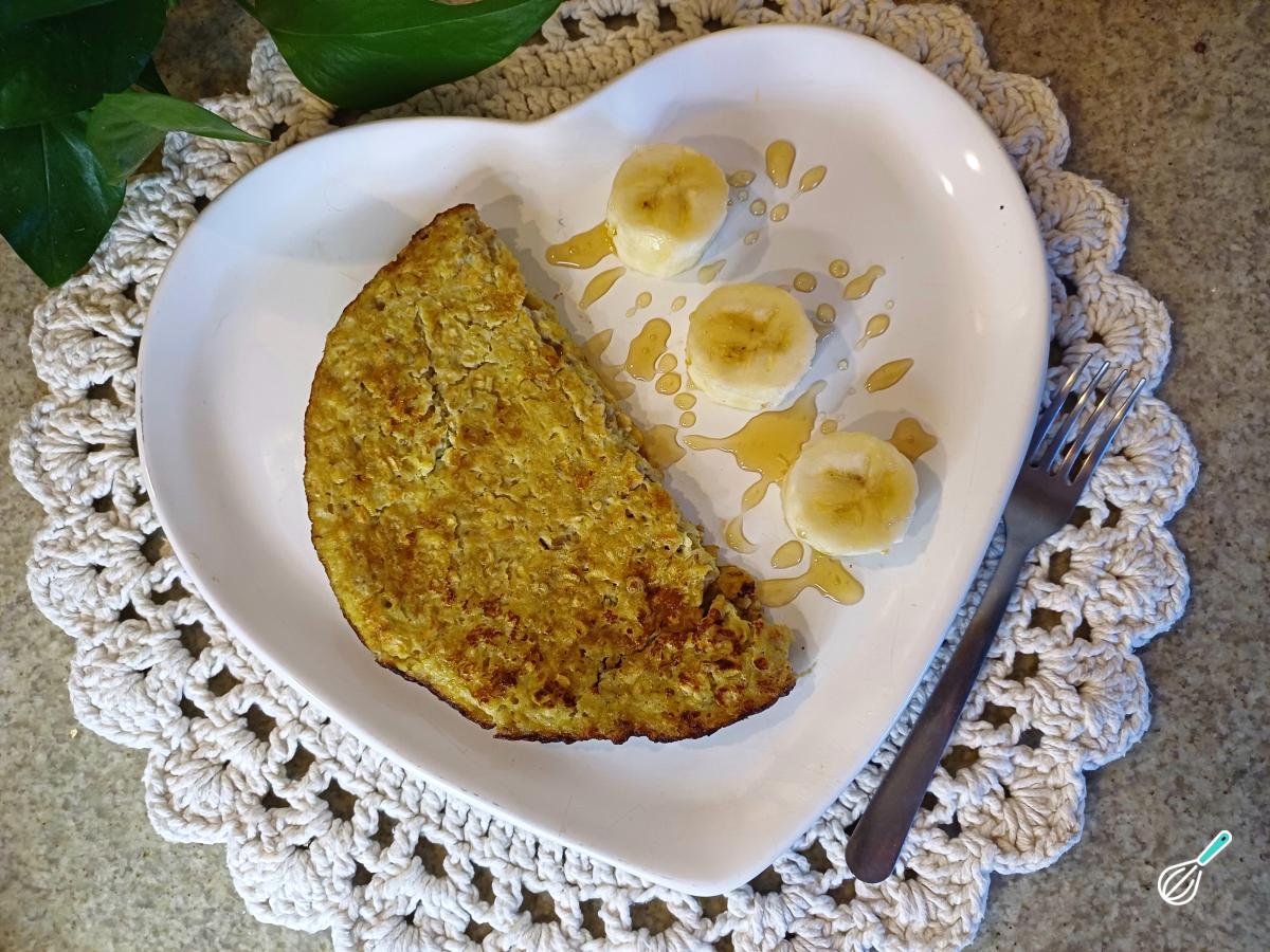 Receita de Panqueca doce com 3 ingredientes