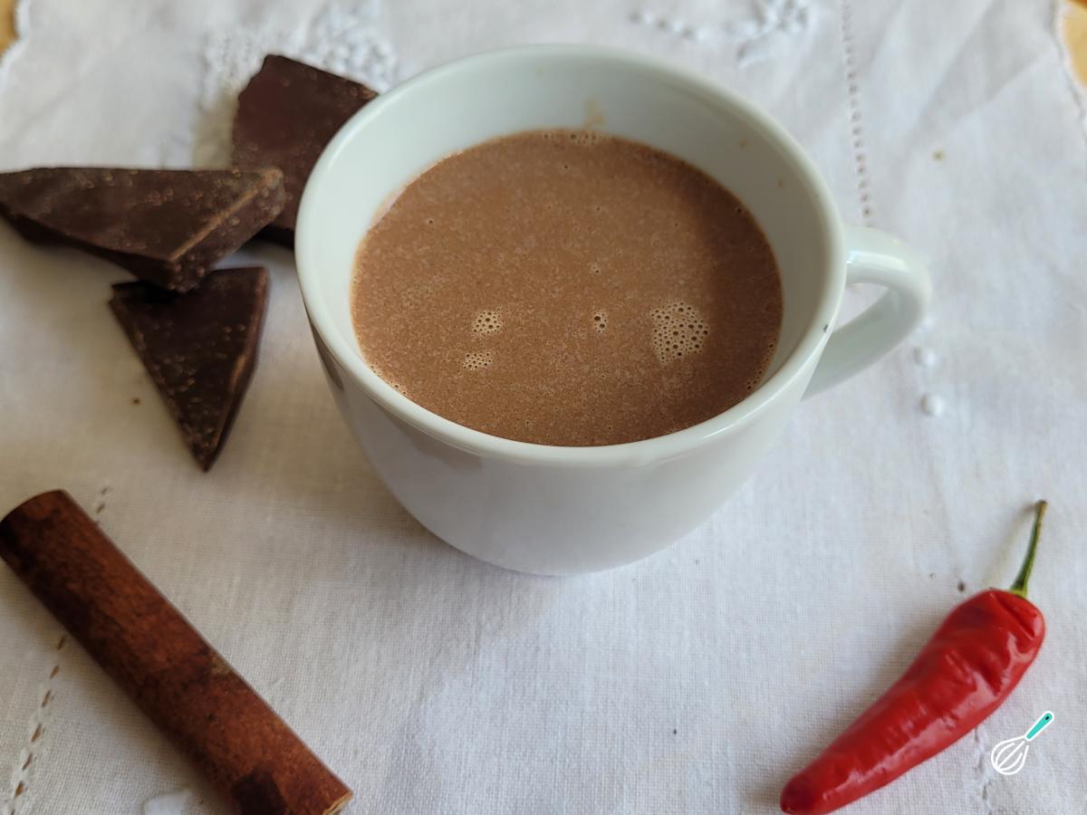 Chocolate quente fit