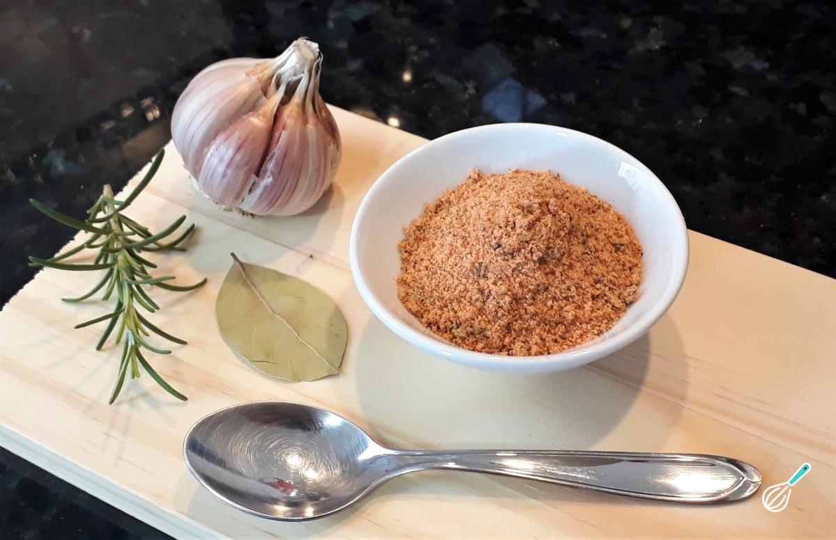 Tempero caseiro para carne