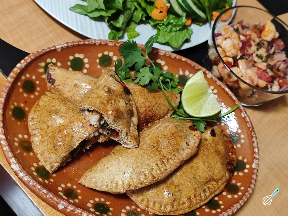 Receita de Empanadas de camarão