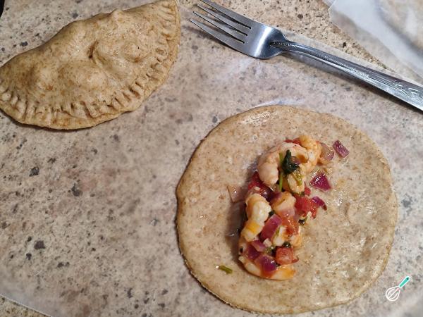 Receita de Empanadas de camarão - Passo 6