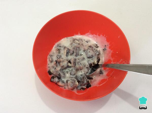 Receita de Parfait de Oreo - Passo 3