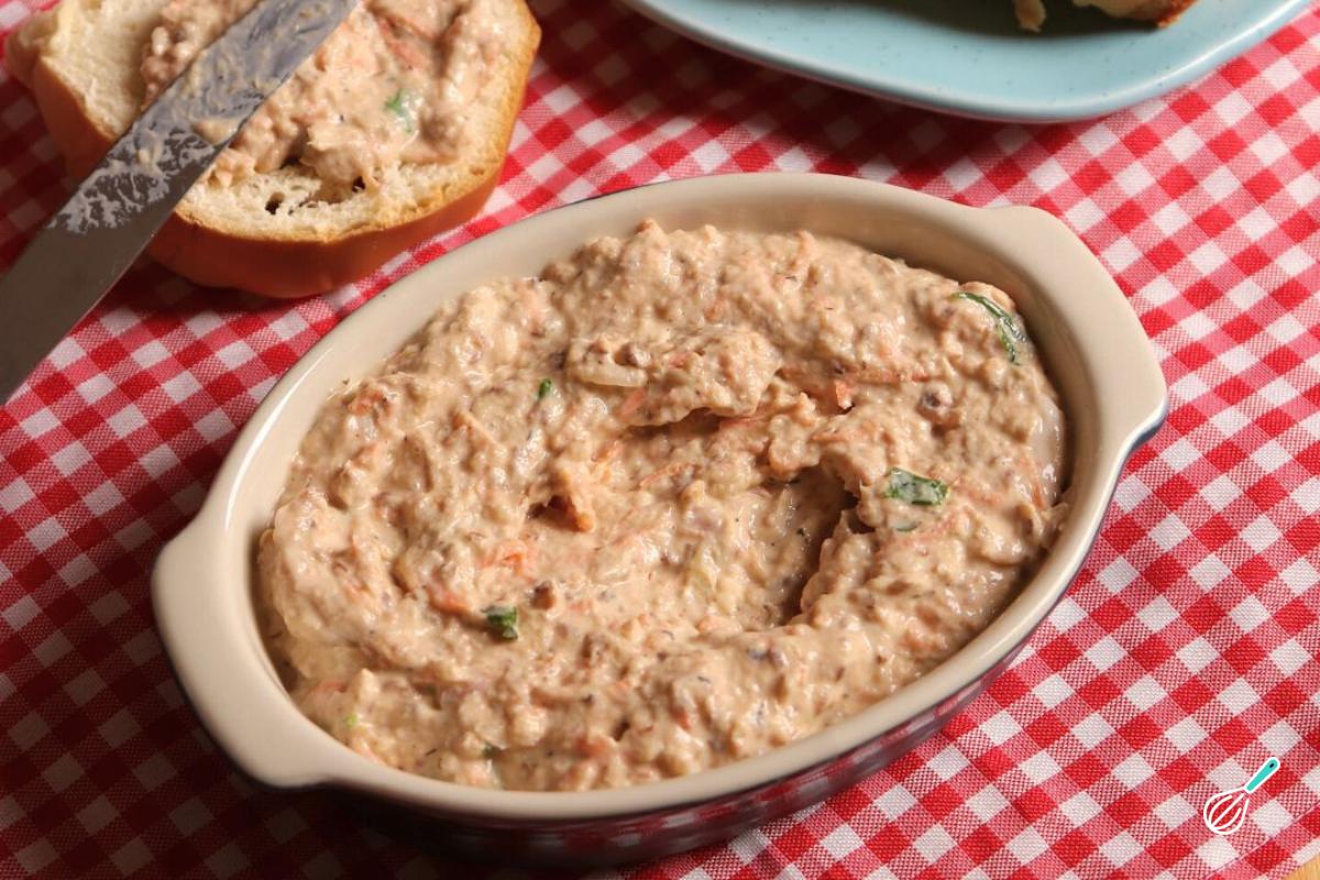 Receita de Patê de sardinha simples