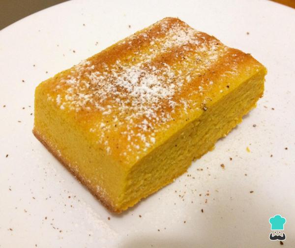 Receita de Bolo de purê de abóbora